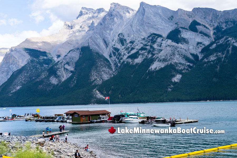 Lake Minnewanka Boat Cruise in November
